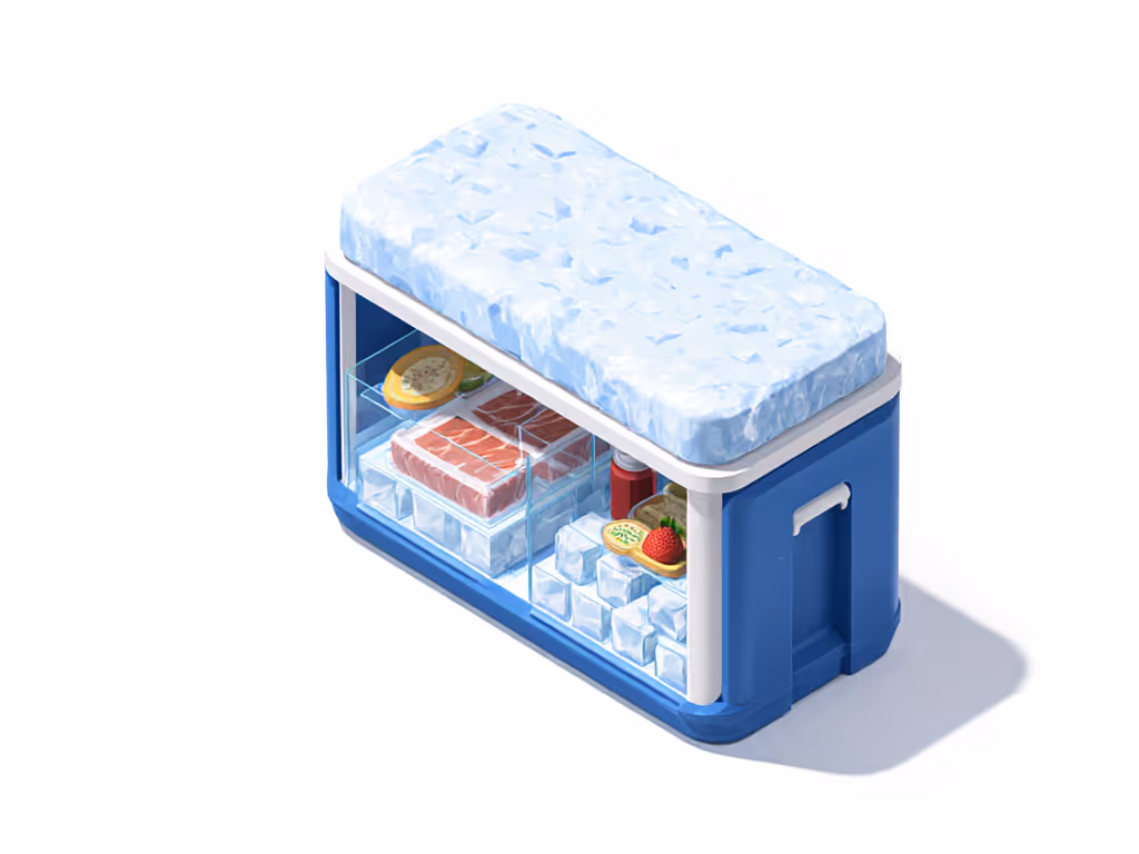 cooler_packing_layers_thermal_zones_ice_arrangement